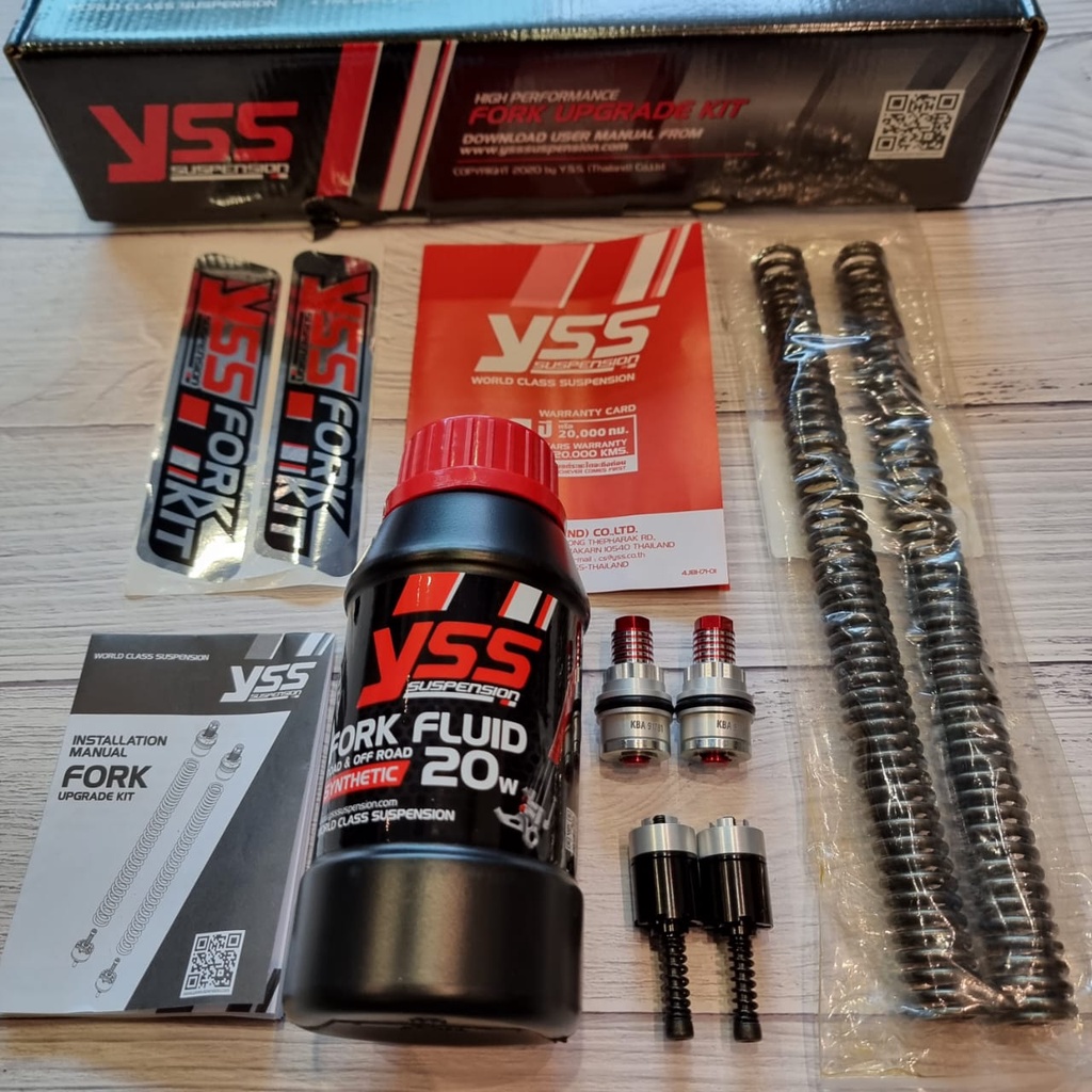 Y15ZR/Y16/Lc135 Original YSS Racing Spring Kits FORK UPGRADE KIT SET ...