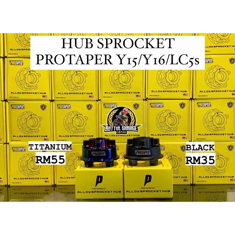 HUB SPROCKET ORIGINAL PROTAPER Y15 / Y16 / Lc135 5s Shopee Malaysia
