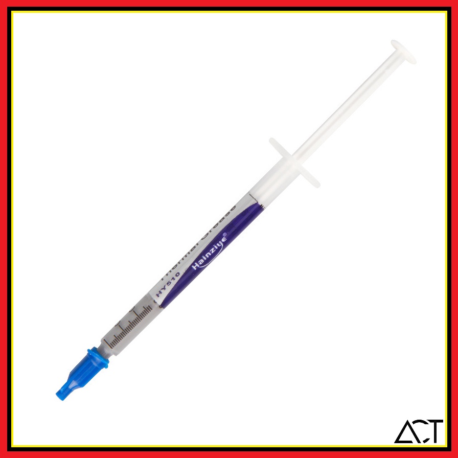 Halnziye HY-510 Thermal Paste Thermal Grease ( 1.93w/mk ) 0.5g | Shopee ...