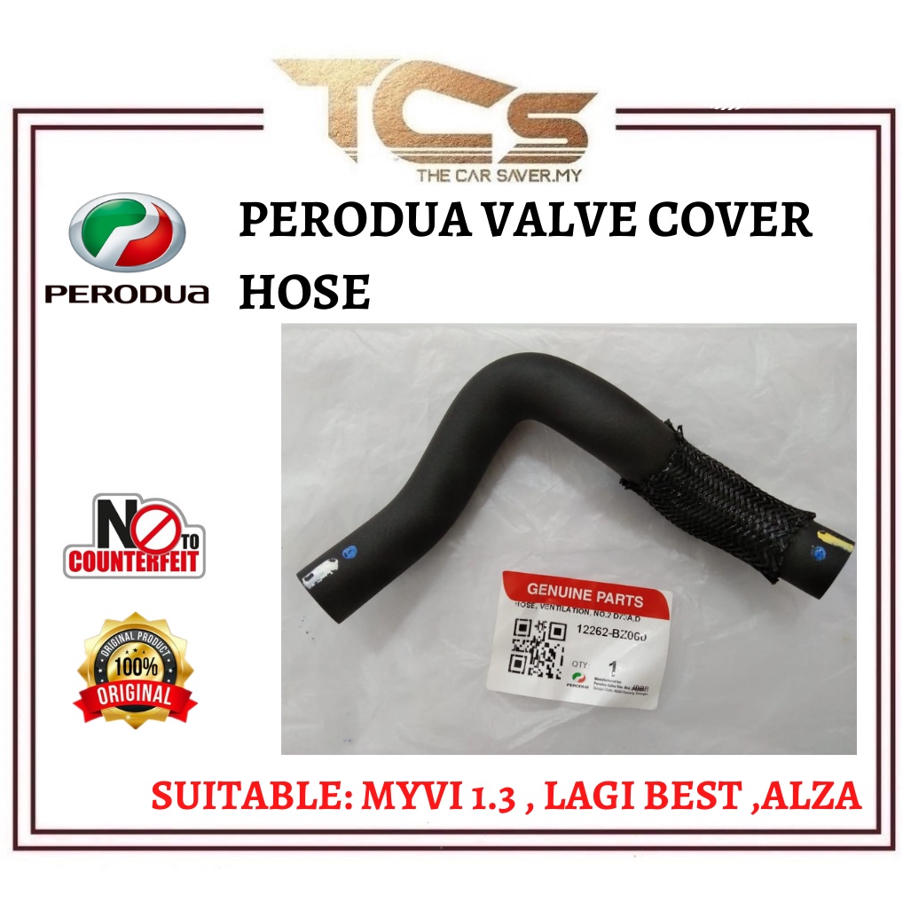 Perodua 12262BZ060 Valve Cover Hose) Valve Cover Hose , MYVI 1.3 ,MYVI