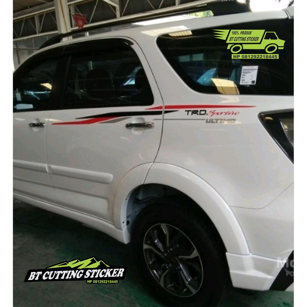 Toyota rush trd sportivo Car sticker daihatsu terios toyota rush Etc ...