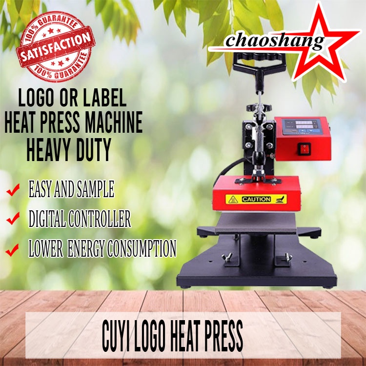 CUYI LOGO HEAT PRESS MACHINE 6x6 | Shopee Malaysia