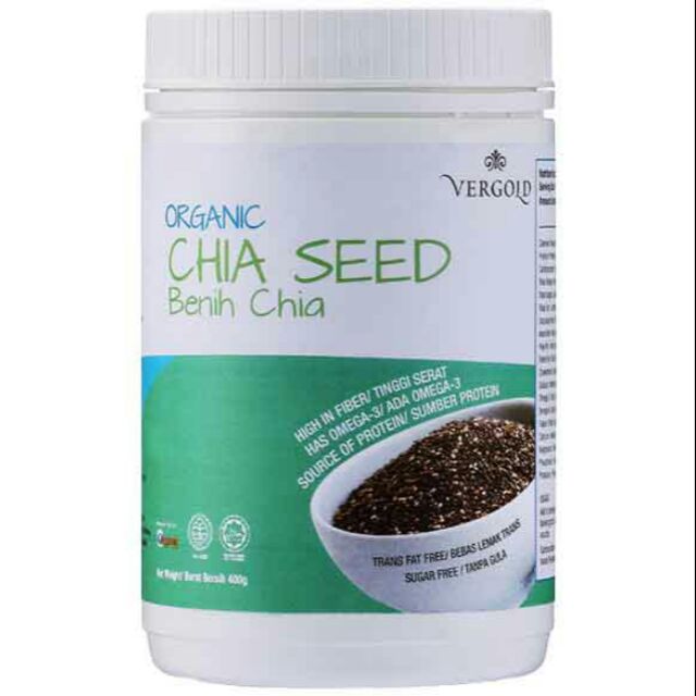 Organic Chia Seed (400g) | Shopee Malaysia