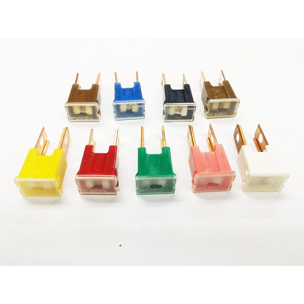 Car Main Fuse Slow Blow Fuse Male 20A 120A Available Shopee Malaysia