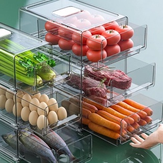 Best Selling Clear BPA Free Pantry Storage Stackable Plastic Refrigerator  Fridge Organizer Bins with Handles - China Pen Holder, Multifunction Pencil  Holder