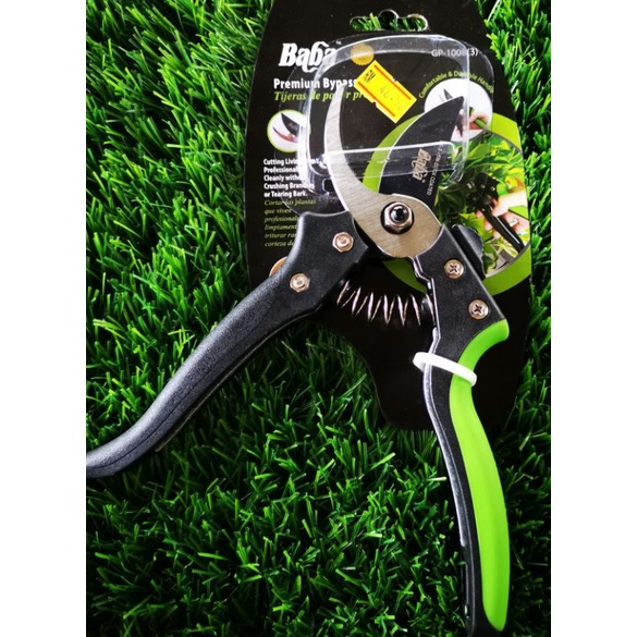 BABA GP-1008 (3) PREMIUM BYPASS PRUNER - FOR PLANT PRUNING AND CUTTING ...