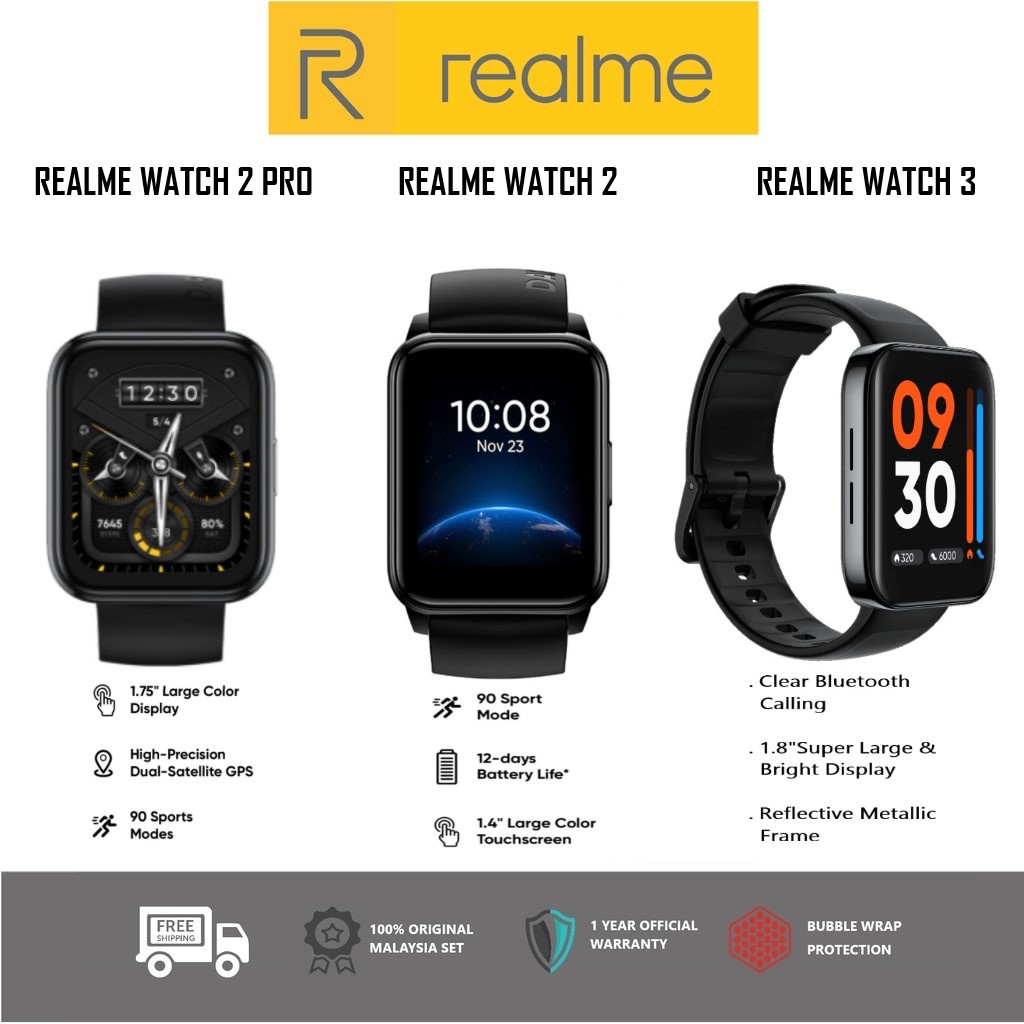 Compare realme and noise smart watch hot sale