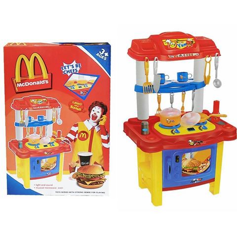 Mcdonald play kitchen online