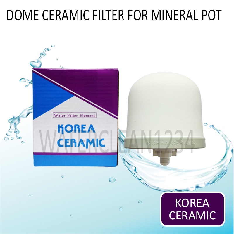 Dome Ceramic Replacement Filter For Mineral Pot Water Filter PMP15
