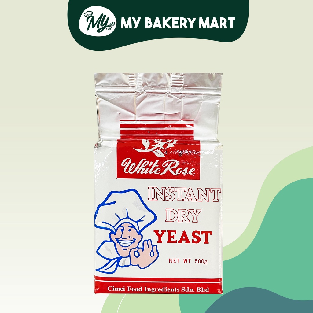 MACADAMS White Rose Instant Yeast Ragi Instan 500gm | Shopee Malaysia