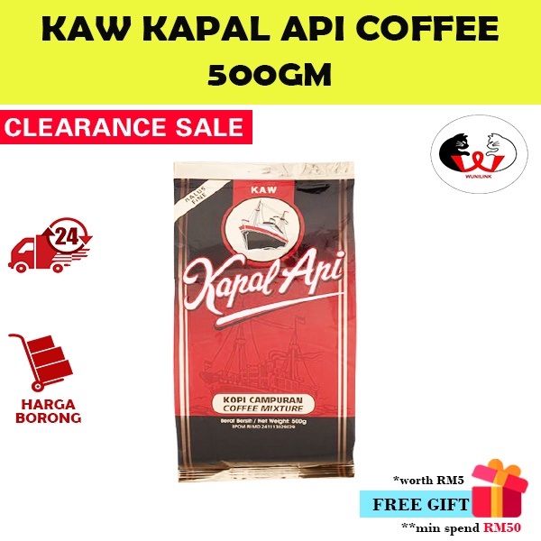 Kopi Kapal Api Halus Kaw/Kapal Api Coffee Mixture Halus/Kopi Campuran ...