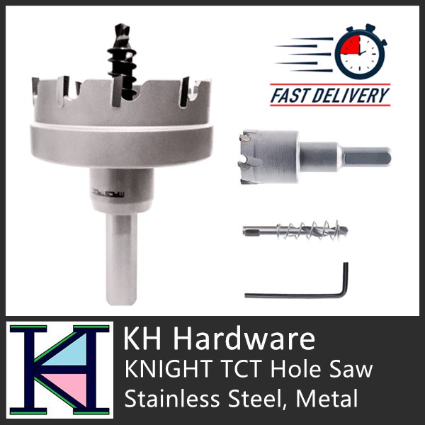 KH [Ready Stock] KNIGHT TCT Hole Saw For Metal , Stainless Steel. Untuk ...