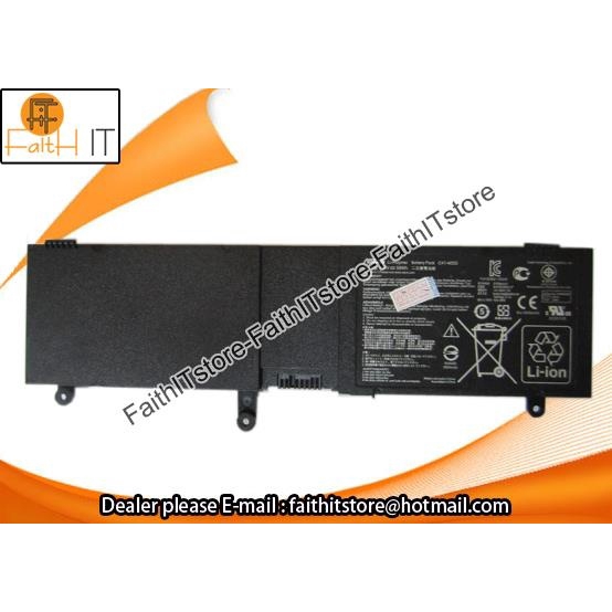 C41-N550 59Wh C41-N550 Reemplazo De La Batería Del Portátil Para ASUS N550 N550JA N550JV N550J N550X47JV N550X47JV-SL N550JK Q550L Q550LF G550 G550JK Series(15V 59Wh 59wh 14.8v Litio