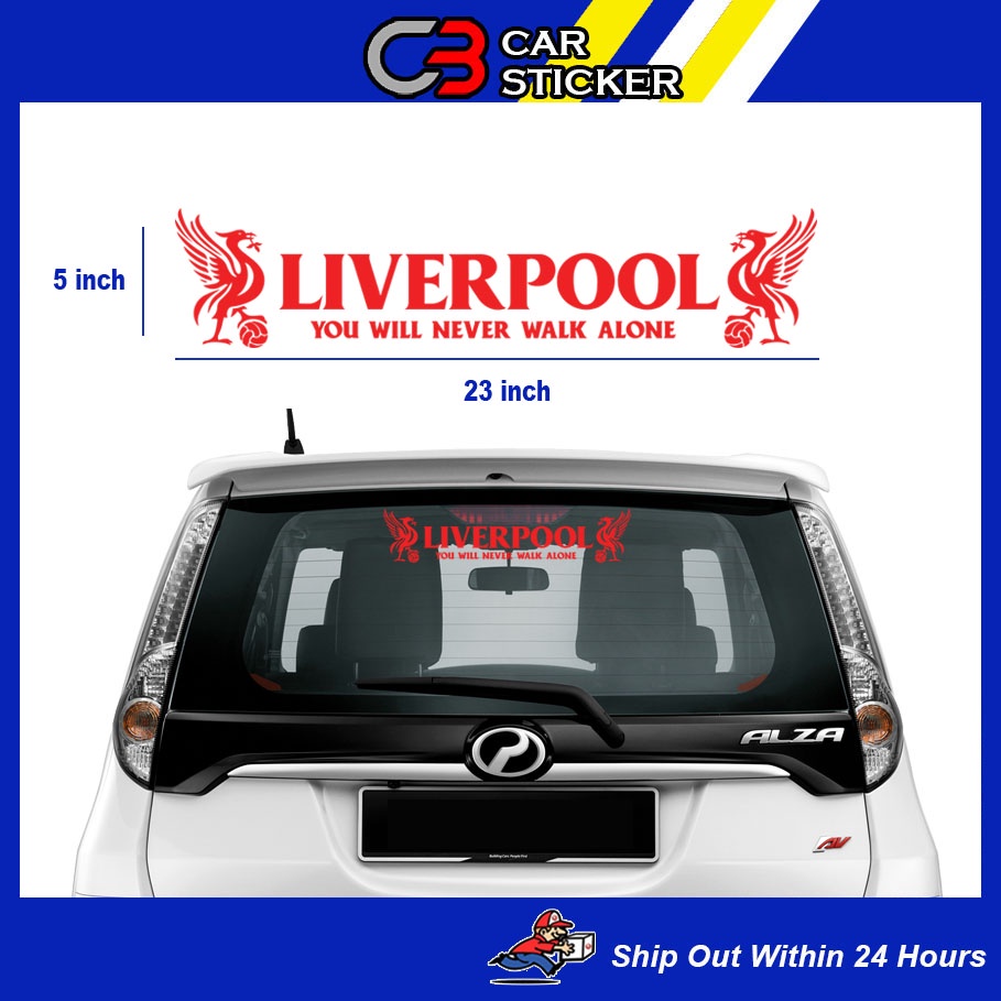 Liverpool football club sticker / cs760 | Shopee Malaysia