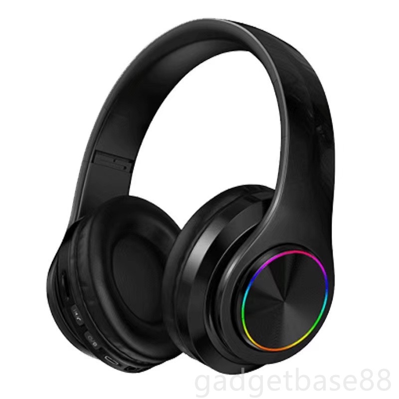 B39 Wireless Bluetooth Headphone Wireless Headset LED Colorful RGB ...