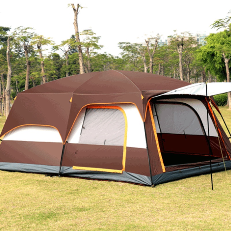 Camping Tent Waterproof Inflatable Tent House Tents 10 Person for Family  Hiking