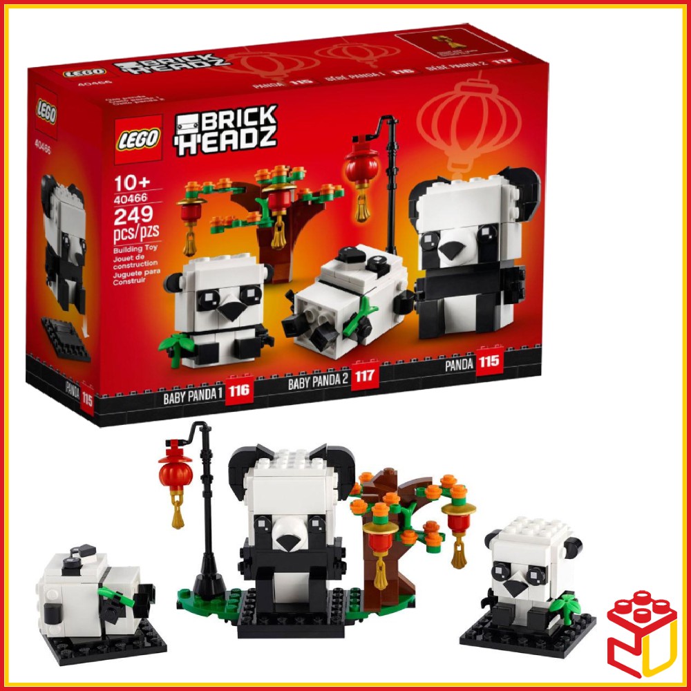 Chinese New Year Pandas 40466, BrickHeadz