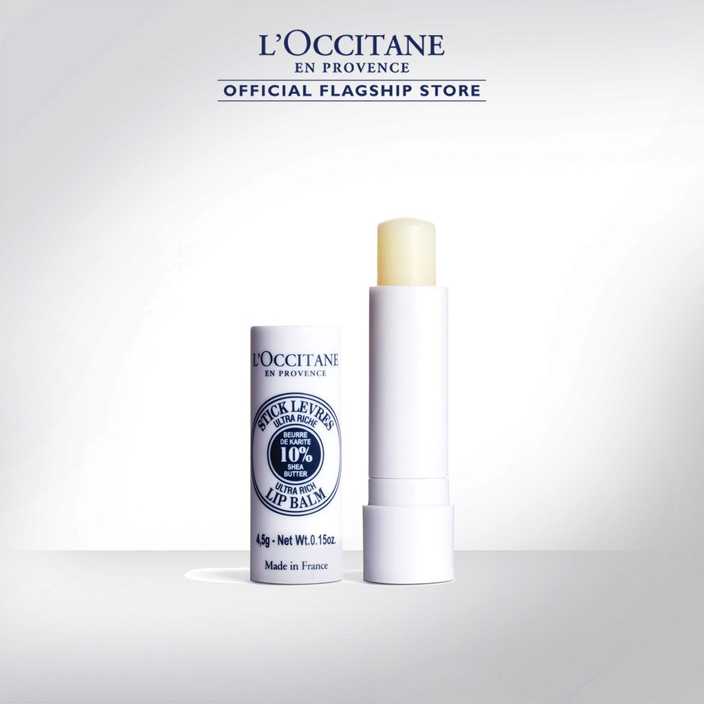 L'Occitane Shea Butter Lip Balm (4.5g) Shopee Malaysia