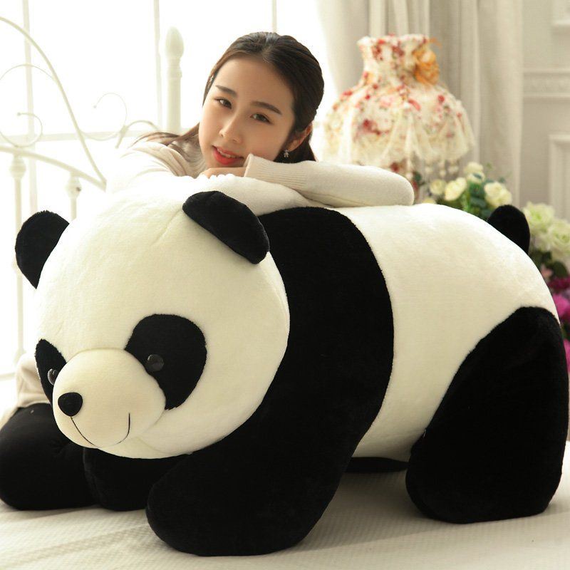 Panda doll plush toys hug bear giant panda pillow children s