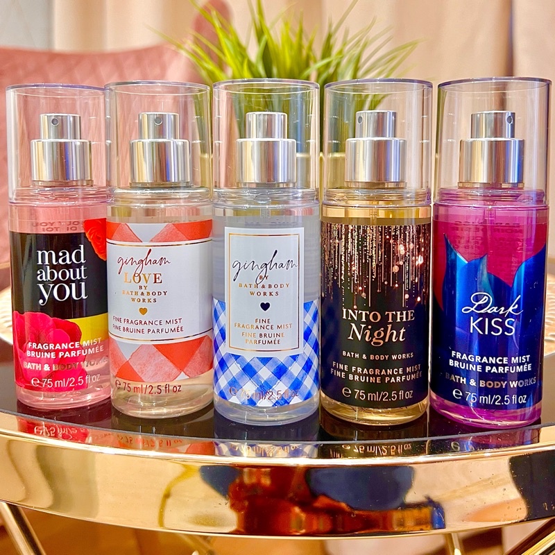 Bath and Body Works Fragrance Mist Travel Size Shopee Malaysia