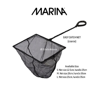 Marina Easy Catch Fish Net Nylon Fine & Coarse for freshwater and