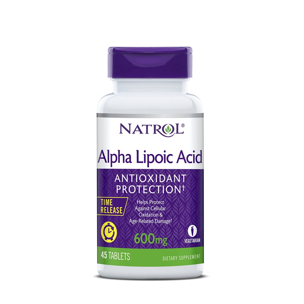 Natrol Alpha Lipoic Acid Tr 600mg Tablets, 45Count Shopee Malaysia