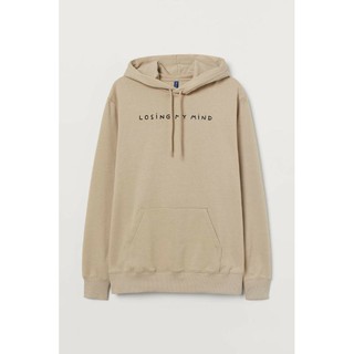 Hoodie H&M 100% ORIGINAL Metalica / ROSE Embroidery CREAM / HARVARD /  LOSING MY MIND