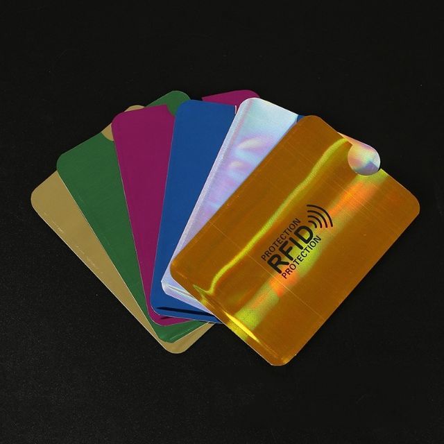 🇲🇾 5pcs ID SECURE BLOCKING SHIELD HOLDER RFID CREDIT CARD SAFETY ...