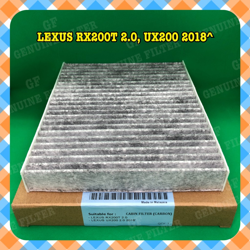 LEXUS RX200T RX300 2.0, UX200 2018 AIR COND CABIN FILTER CARBON