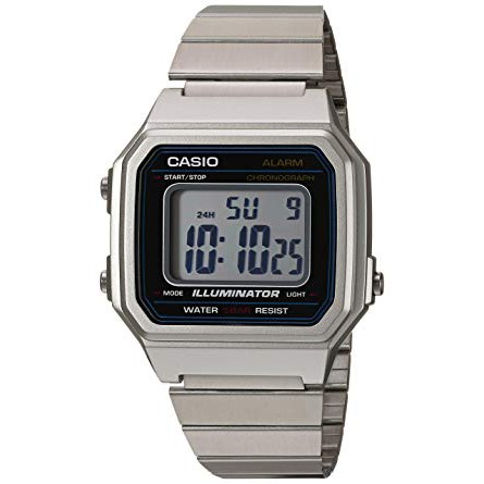 Casio Original B650WD-1A Silver Classic Digital Unisex Watch B650WD ...