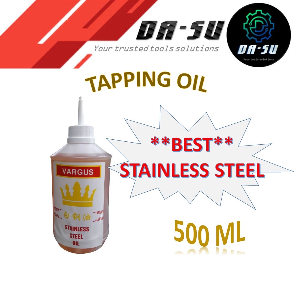 TAPPING OIL & COOLANT OIL FOR STAINLESS STEEL 500ML | Shopee Malaysia