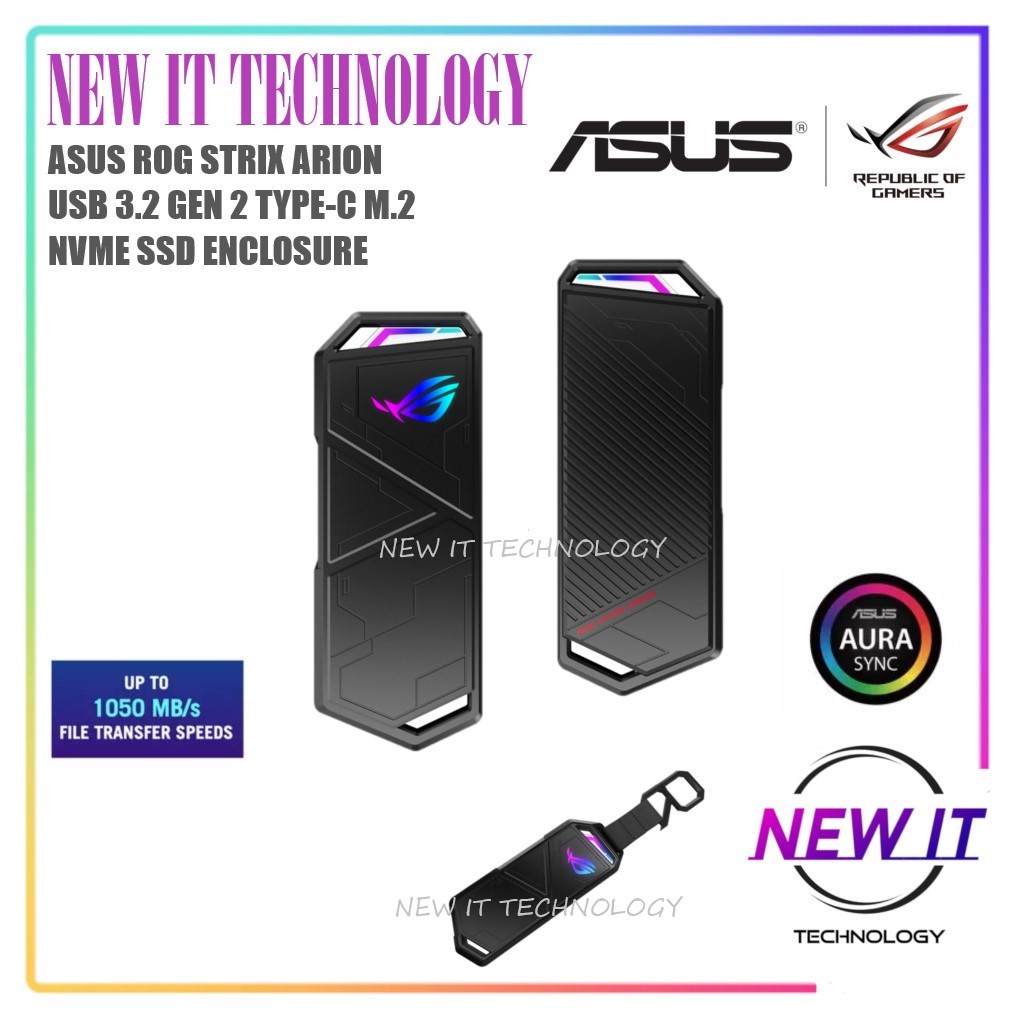 Asus ROG Strix Arion USB GEN Type-C NVMe SSD Enclosure