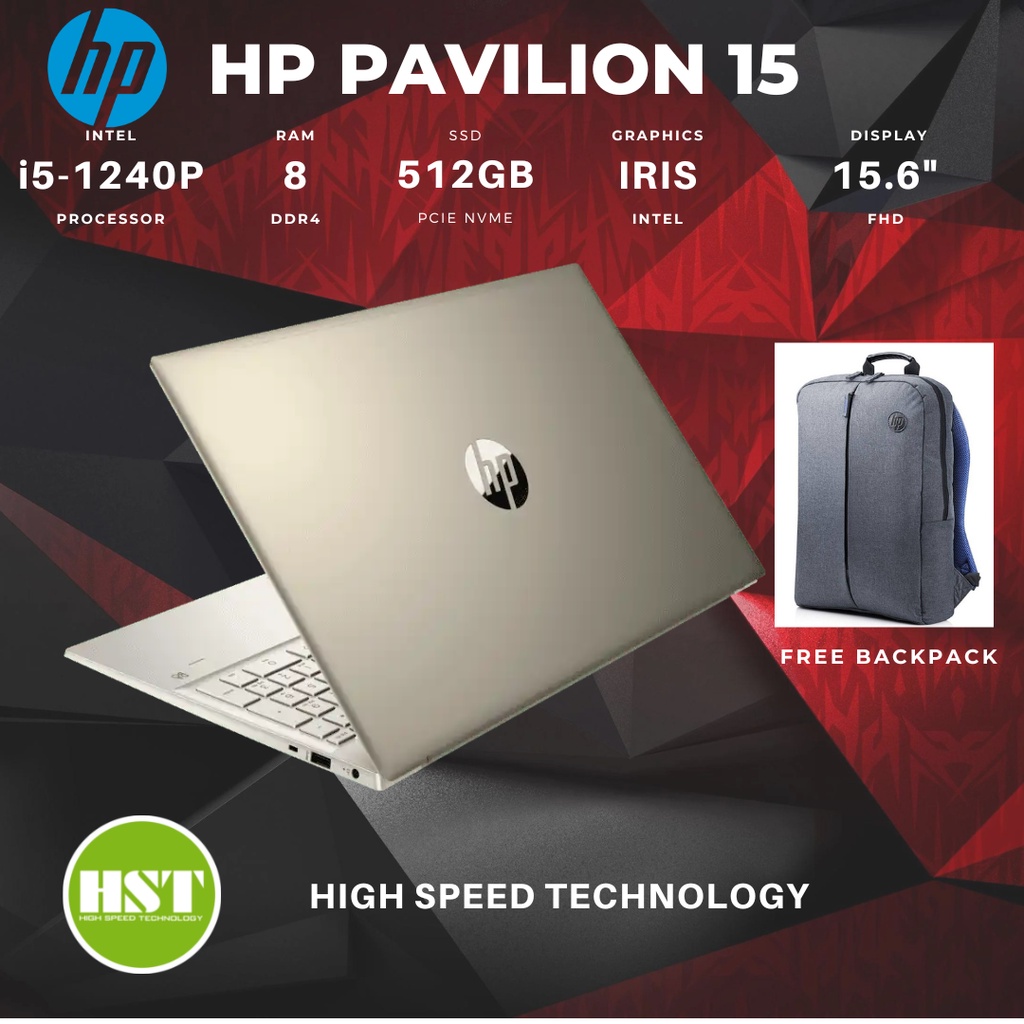 HP Pavilion Laptop 15EG2014TU/EG2015TU 15.6inch Shopee Malaysia