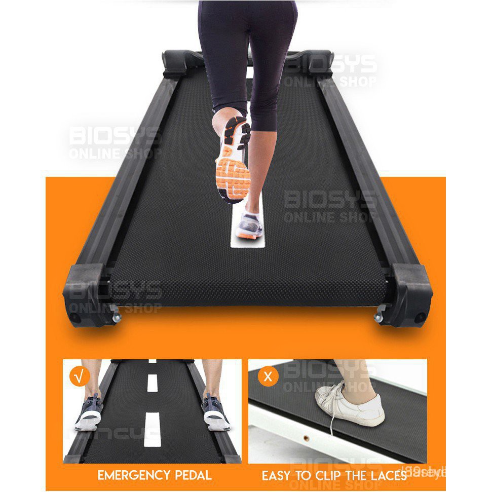 CioO BEDL 401 Multi Function Indoor Fitness Mini Foldable Running Manual Treadmill Treadmill