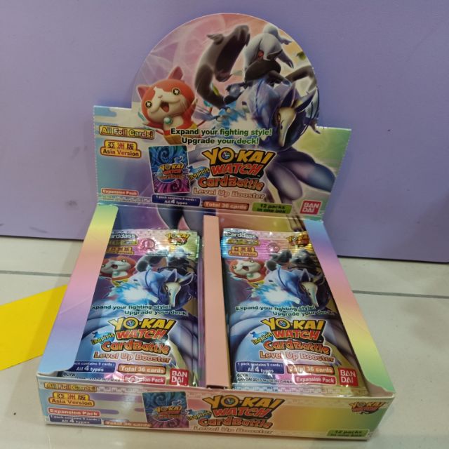 yo kai watch booster box Amazon.com: Yo-Kai Watch Trading Card Game Booster Pack : Toys & Games