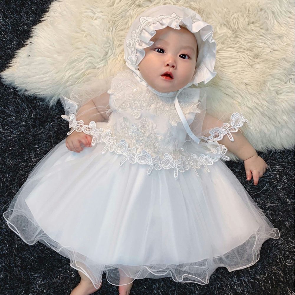 Newborn baby girl wedding hot sale outfit