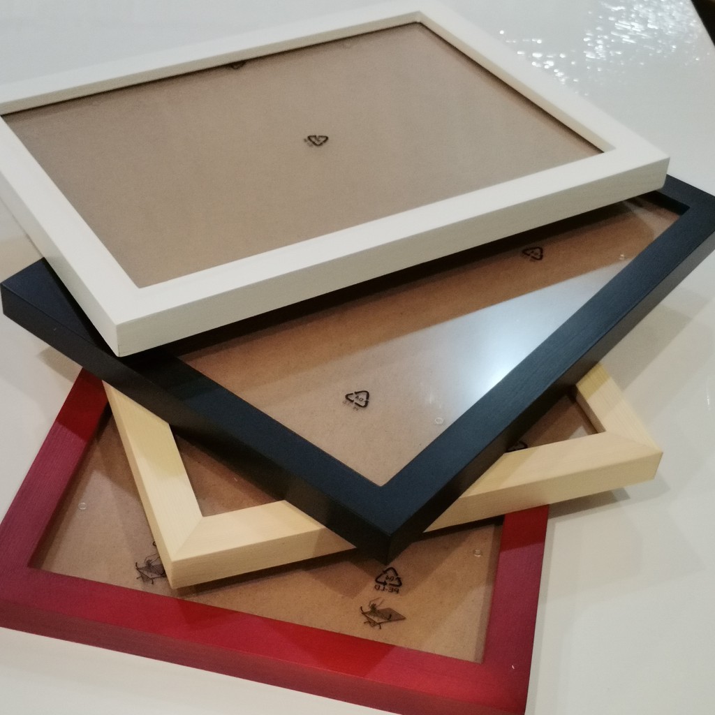 A4 , A3, A2 WOODEN POSTER FRAME, FRAME GAMBAR, PHOTO FRAME | Shopee ...