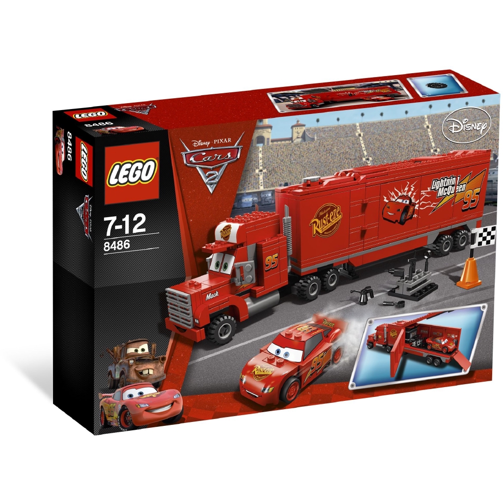 LEGO Cars 8486 Mack's Team Truck | Shopee Malaysia