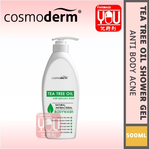 COSMODERM TEA TREE OIL SHOWER GEL Shopee Malaysia