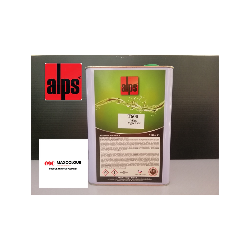ALPS T600 WAX DEGREASER ( 2.8L ) Shopee Malaysia