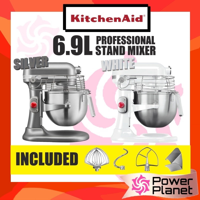 KitchenAid 6.9 L PROFESSIONAL STAND MIXER 5KSM7990X ( White
