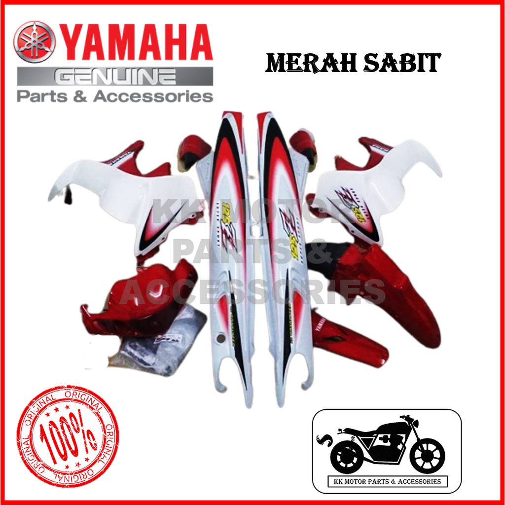 [ORIGINAL HLY !!!] YAMAHA Y125 Y125Z 125Z COVERSET COVER SET BODY COVER ...