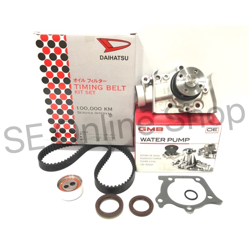 Timing Belt Kancil 660cc (99YU25)+GMB Water Pump(GWD36A)(With Gasket