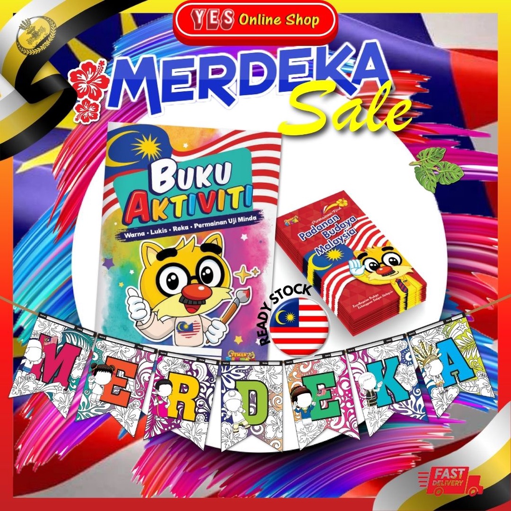 [READY STOCK] Buku&Kad Aktiviti Kanak-kanak Activity Books&Flash Cards ...