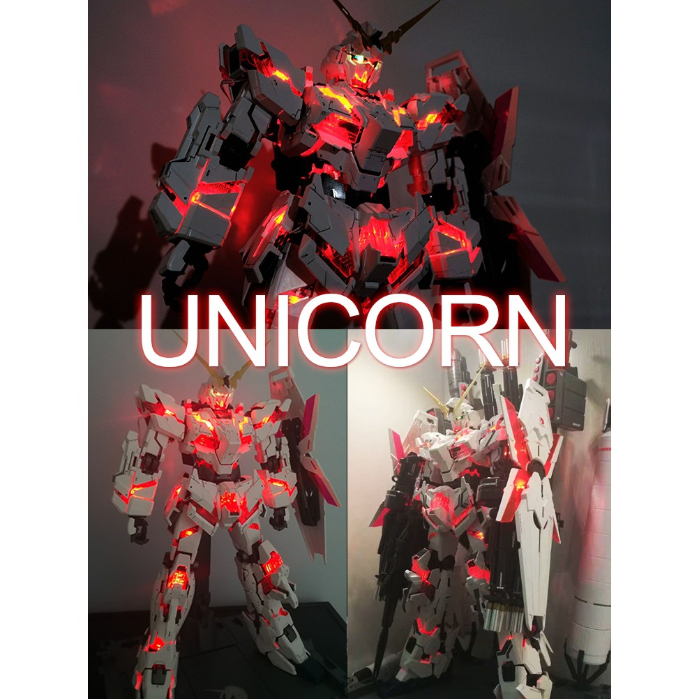 Kosmos PG 1/60 Unicorn Banshee Phenex LED With Remote Banshee Phenex Gunpla LED LED ONLY LED