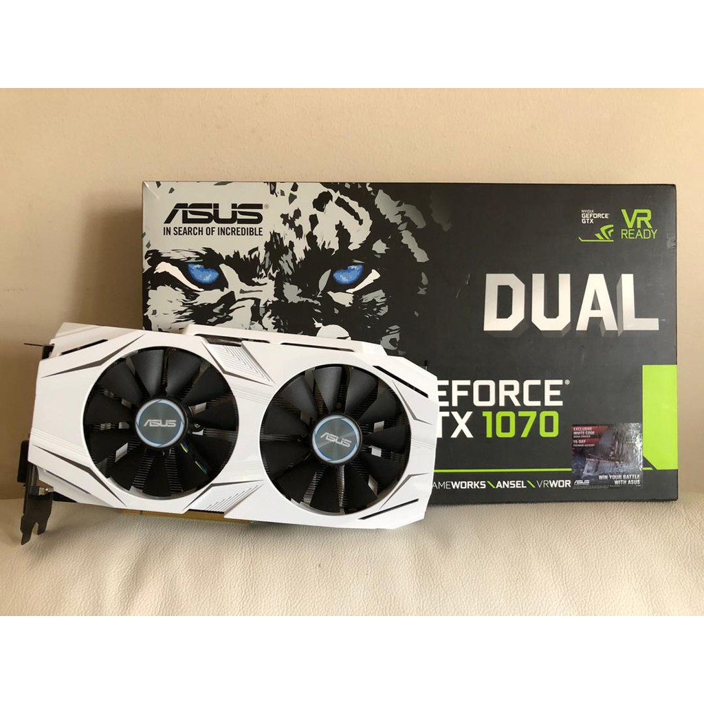 Asus dual best sale 8gb gtx 1070