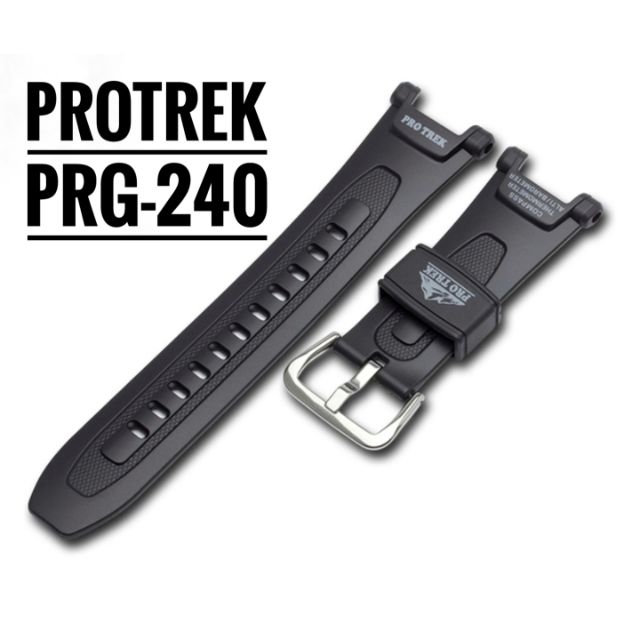 Casio protrek hotsell prg 240 strap