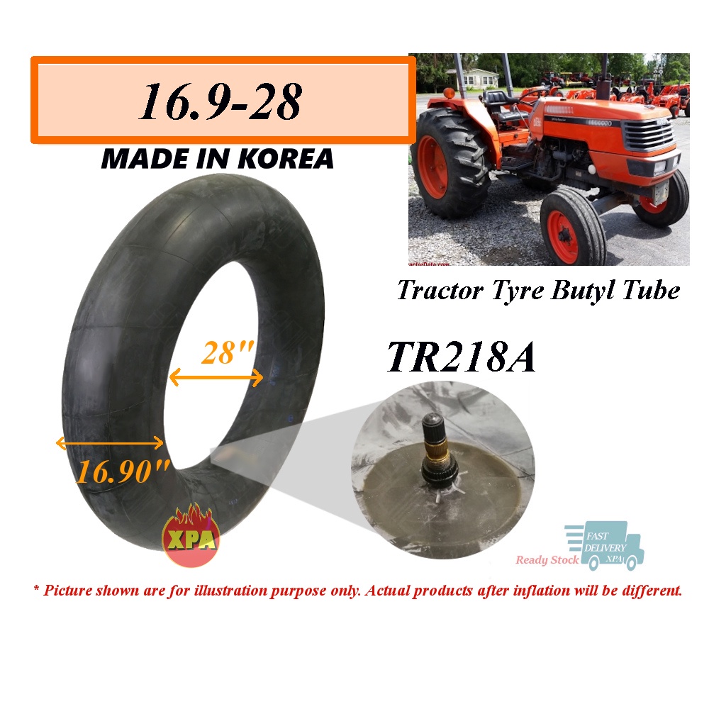 16.9 28 Agriculture Farm Tractor Tire Tube 16.9 14 28 16.9x28 Tiub tayar traktor Kubota Ford New Holland John Deere