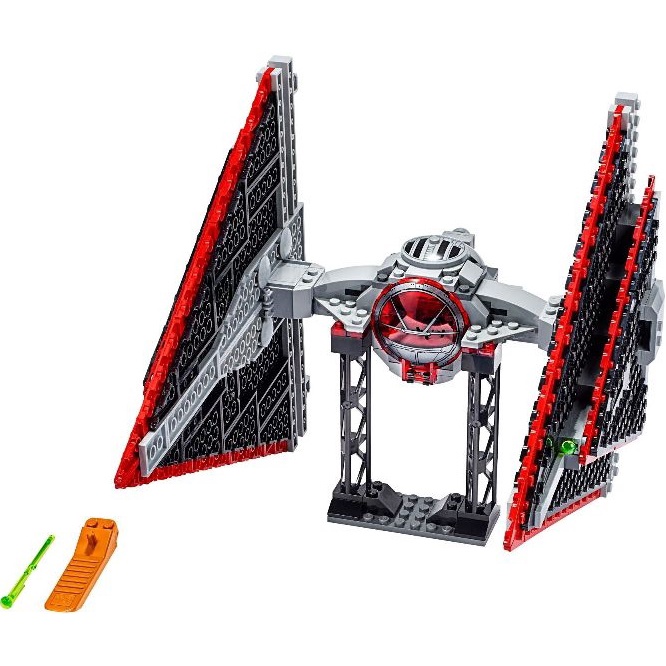 Lego Star Wars The Rise of Skywalker 75272: Sith TIE Fighter (Split Set ...