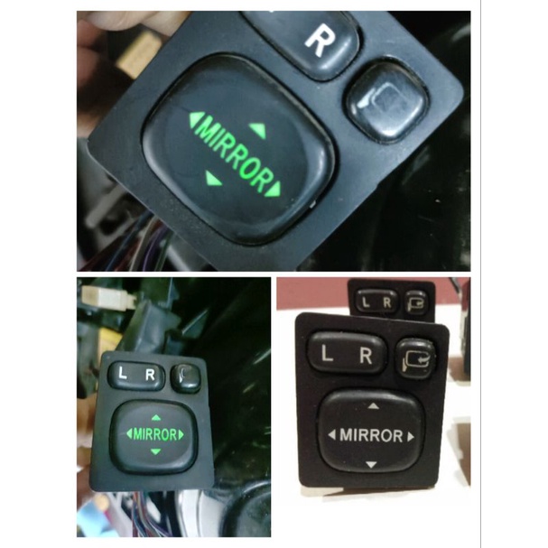 Toyota Side mirror Switch Control PASSO WISH Used japan 🎌🇯🇵 Shopee